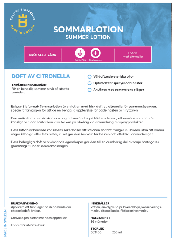 Eclipse Biofarmab Sommarlotion 250ml