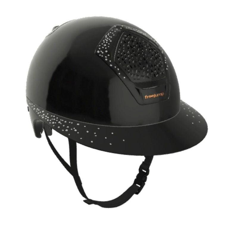 Freejump Voronoï Crystal svart glossy u/temple protection