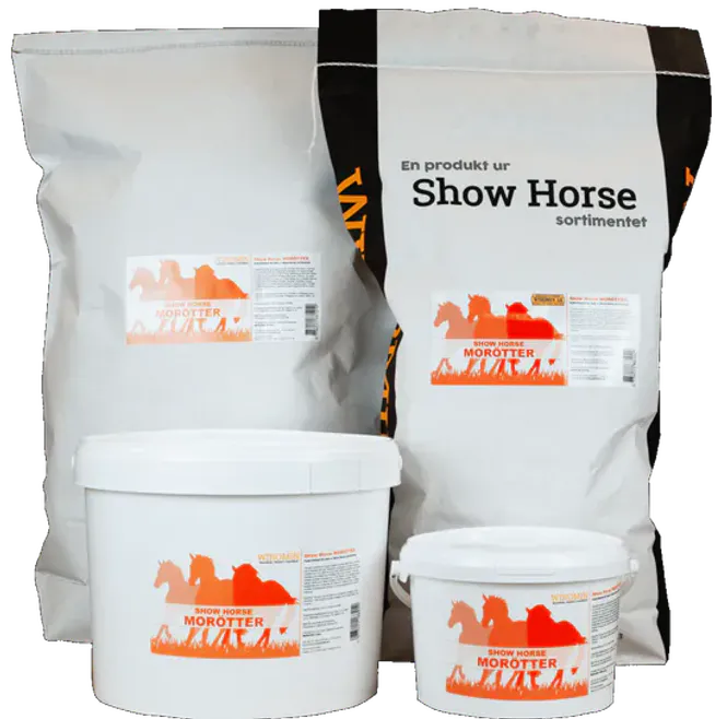 Hovedbilde Show Horse Tørkede Gulrøtter 4kg