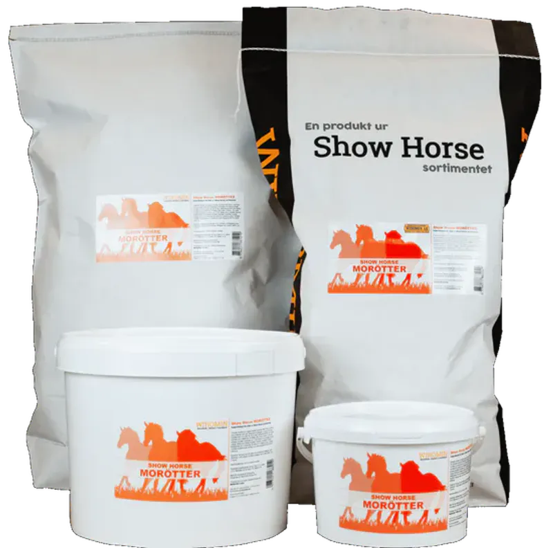 Show Horse Tørkede Gulrøtter 4kg