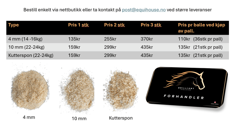 Brilliant Stallstrø 4mm 