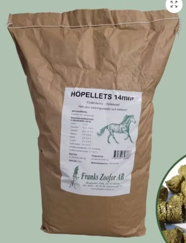 Høypellets av enghøy