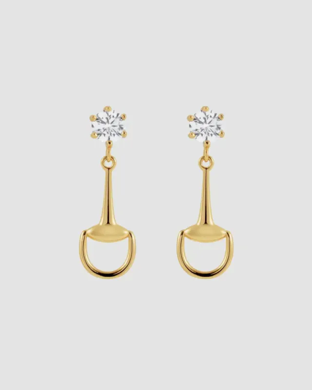Hermines Story Isabelle - Horsebit Earrings