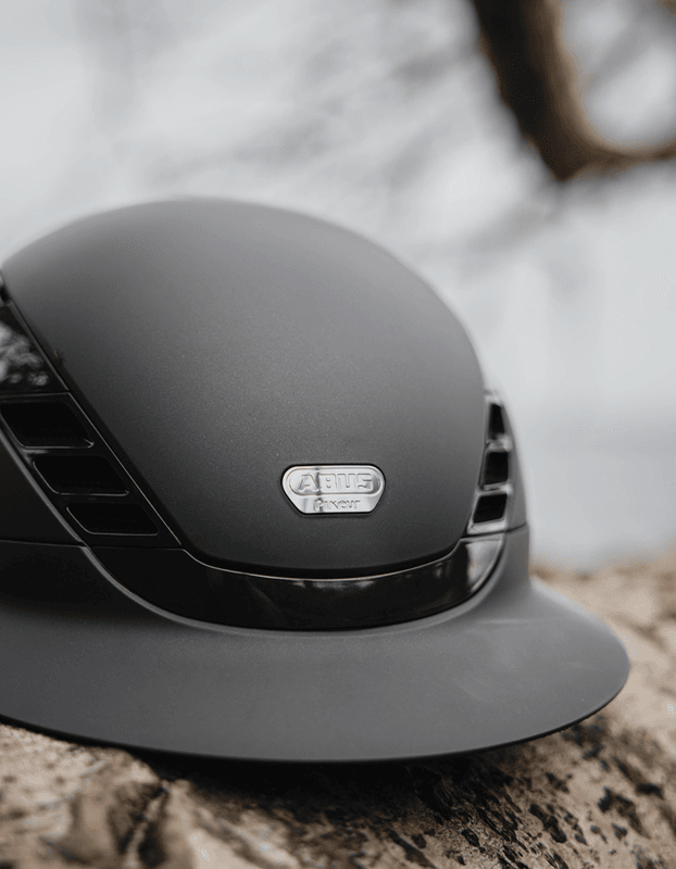 ABUS PIKEUR Airluxe Limited Edition Long Visor Matt - Metallic Mocca