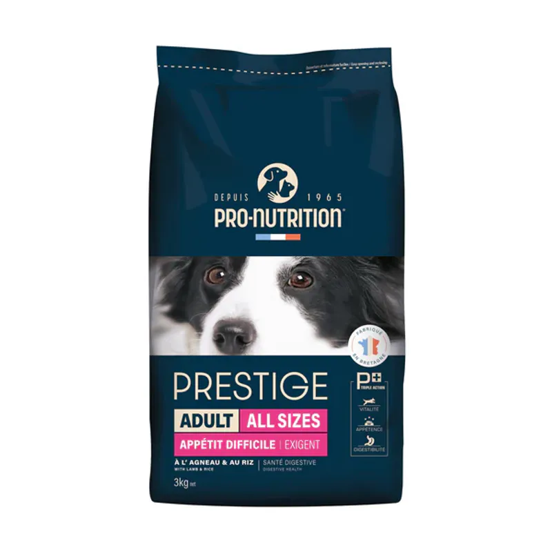 Prestige Adult Fussy Appetite - Lam & Ris - 3 kg