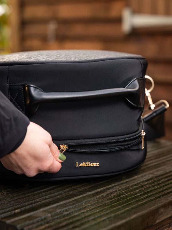LeMieux Luxe Hjelmbag, Sort