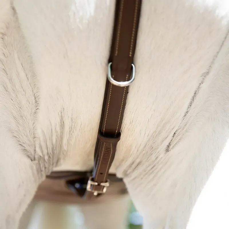 Antarès Precision Leather breastplate for double flap saddle