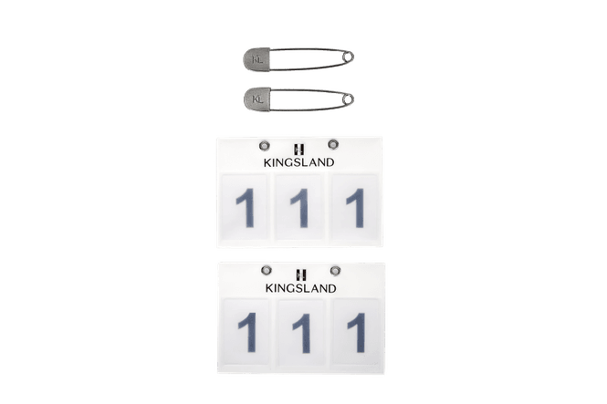 Hovedbilde KL Classic 3-pocket Number plate, 2-pack