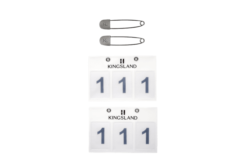 KL Classic 3-pocket Number plate, 2-pack